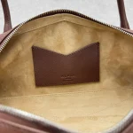 Le Teckel Dachshund Bag - Large / Goat Grain Light Coffee - Image 10