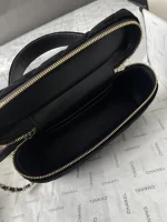 UbestLuxury Chanel Chanel 25K Black Velvet Diamond Box Handbag 19cm product photo detail 9 SKU CH30937