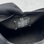 Maison Margiela Envelope Bag in Black Lambskin Leather - Image 11