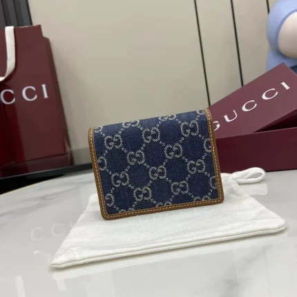UbestLuxury Gucci GG Emblem Wallet 11cm product photo detail 1 SKU GU25467