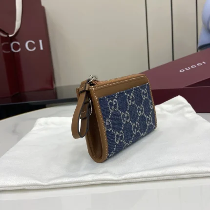 UbestLuxury Gucci GG Emblem Card Case 13cm product photo detail 1 SKU GU25468