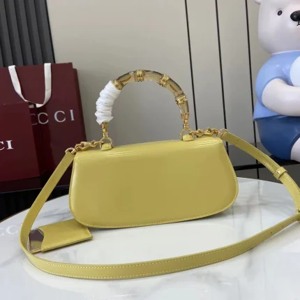 UbestLuxury Gucci Gucci Bamboo Diva Small Top Handle Bag 26.6cm product photo detail 1 SKU GU25486