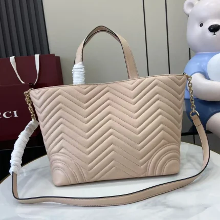 UbestLuxury Gucci GG Marmont Tote Bag 28cm product photo detail 1 SKU GU25508