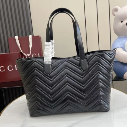 UbestLuxury Gucci GG Marmont Tote Bag 30cm product photo detail 1 SKU GU25521