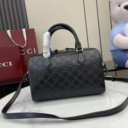 UbestLuxury Gucci GG Emblem Boston Bag product photo detail 1 SKU GU25638