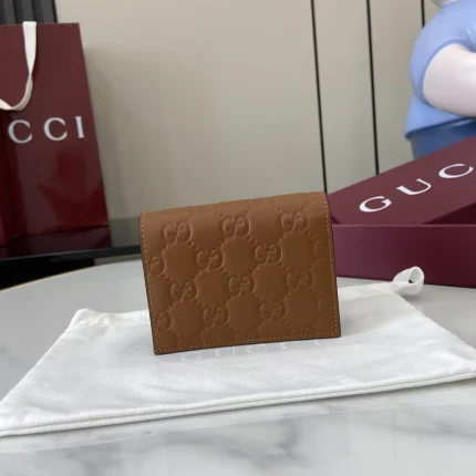 UbestLuxury Gucci GG Emblem Wallet product photo detail 1 SKU GU25652