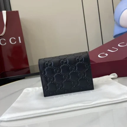 UbestLuxury Gucci GG Emblem Wallet 11cm product photo detail 1 SKU GU25657