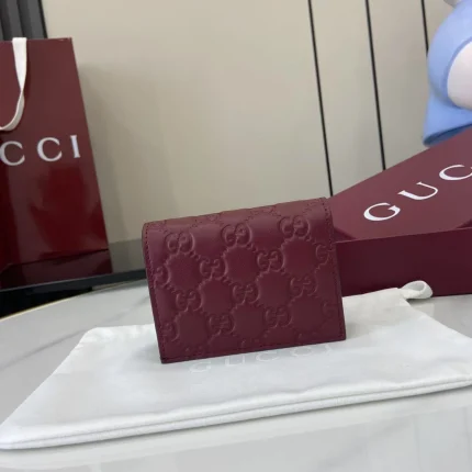 UbestLuxury Gucci GG Emblem Wallet product photo detail 1 SKU GU25658