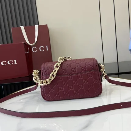 UbestLuxury Gucci GG Emblem Handbag 20.5cm product photo detail 1 SKU GU25668