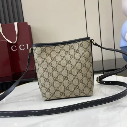 UbestLuxury Gucci GG Emblem Mini Bucket Bag product photo detail 1 SKU GU25678