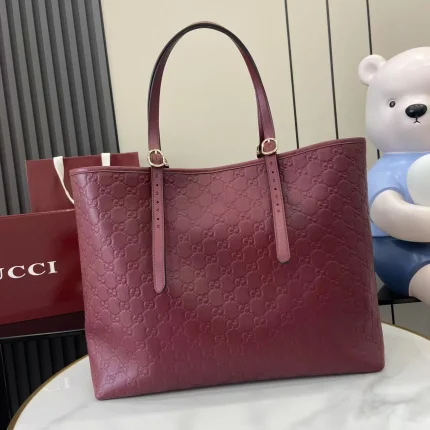 UbestLuxury Gucci GG Emblem Tote Bag 37cm product photo detail 1 SKU GU25691