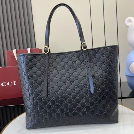 UbestLuxury Gucci GG Emblem Tote Bag 37cm product photo detail 1 SKU GU25692