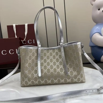 UbestLuxury Gucci GG Emblem Handbag 30cm product photo detail 1 SKU GU25707