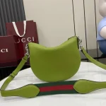 UbestLuxury Gucci Gucci Body Double Lock Handbag 23cm Olive Green product photo detail 1 SKU GU25727