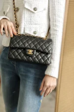 UbestLuxury Chanel Small 23cm Black Sheep Gold Handbag product photo detail 1 SKU CH30779