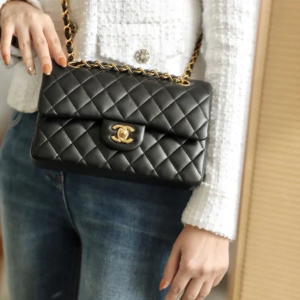 UbestLuxury Chanel Small 23cm Black Sheep Gold Handbag product photo detail 1 SKU CH30779