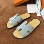 UbestLuxury Hermes Lzmir Men’s Slippers product photo detail 1 SKU PP-0340