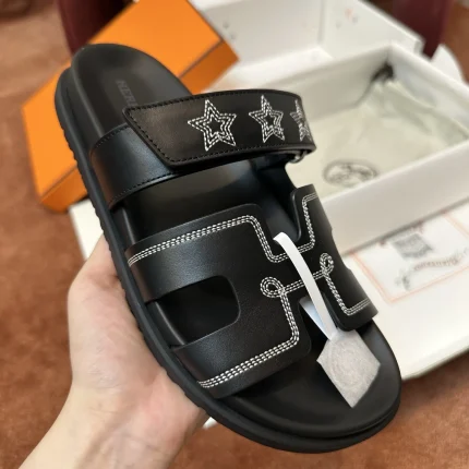 UbestLuxury Hermes Chypre Sandals Classic Fashion Couple Style product photo detail 1 SKU PP-0352