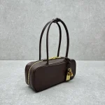 MIUMI^Beau Bowling Bag with Detachable Keychain - Image 2