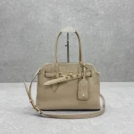 MiuMiu Aventure Shell Bag Mini Apricot - Image 2