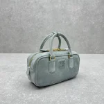 MIUMI^ 25FW Suede Bowling Bag Small - Image 2
