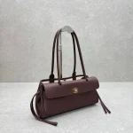Chanel Vintage Flap Bag - Burgundy - Image 2