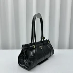 Prada Lux Soft Bag Medium Black - Image 2