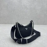 Prada Hobo Shoulder Bag - Image 2