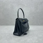 Balenciaga Rodeo 24SS Handbag - Medium Black/Gold - Image 2