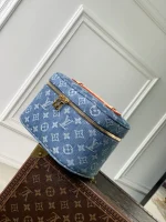 Louis Vuitton Nice Mini Vanity Case Monogram Denim - Image 2