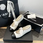 Chanel 2025 Bow Mary Jane Flats - Image 2