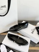 CE*LINE 2026 Spring/Summer Arc de Triomphe City Mary Jane Ballet Flats - Image 2