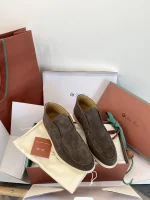 Loro Piana Open Walk Men's High-Top Loafers - Image 2