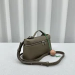 Loro Piana L19 Pocket Calfskin Leather Handbag - Image 2