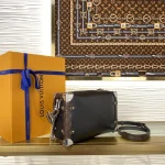 Louis Vuitton SIDE TRUNK VIBE Medium Handbag Case 23.5cm - Image 2