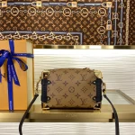 Louis Vuitton side trunk mini Handbag 18cm - Image 2