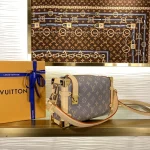 Louis Vuitton SIDE TRUNK Medium Handbag Case 21cm - Image 2