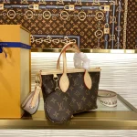 Louis Vuitton NeverfullBB Handbag Shoulder Bag 24cm - Image 2