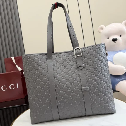 UbestLuxury Gucci GG Emblem Tote Bag 38cm product photo detail 1 SKU GU25182