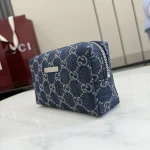 UbestLuxury Gucci Gucci GG Denim Makeup Pouch 17cm product photo detail 2 SKU GU25232