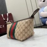 UbestLuxury Gucci Gucci GG Coated Canvas Toiletry Bag 21.5cm product photo detail 2 SKU GU25299
