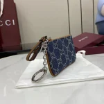 UbestLuxury Gucci GG Emblem Series Card Case with Strap product photo detail 2 SKU GU25471