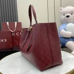 UbestLuxury Gucci GG Emblem Tote Bag 38cm product photo detail 2 SKU GU25697