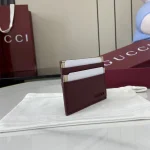 UbestLuxury Gucci Gucci Card Case Ancra Red Off White 2025 product photo detail 2 SKU GU25713