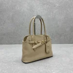 MiuMiu Aventure Shell Bag Mini Apricot - Image 3