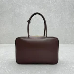 MIUMIU Third Generation Briefcase Long Handle Chocolate - Image 3