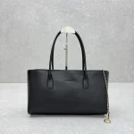 CHANEL 26S Cerf Tote Bag Black - Image 3