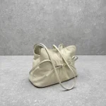 Prada Dada Cloud Handbag in Cream White - Image 3