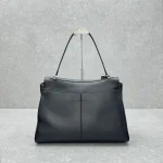 Balenciaga Rodeo 24SS Handbag - Large Black/Silver - Image 3