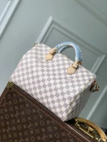 Speedy Bandoulière 30 Damier Azur Canvas Tote - Image 3